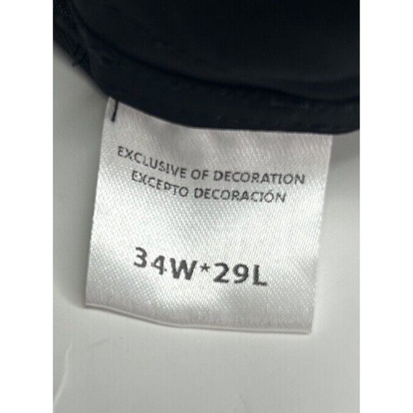 Spaidersilk Women’s Plus Size Straight Leg Dress Pants Black SIZE 32W NWOT - Picture 7 of 8